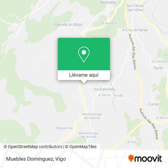 Mapa Muebles Domínguez