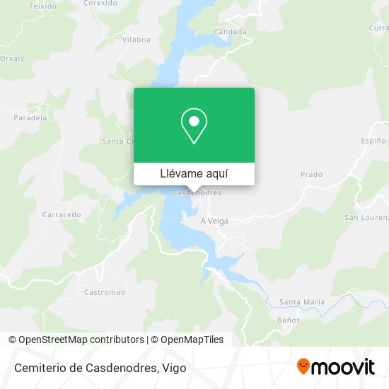 Mapa Cemiterio de Casdenodres