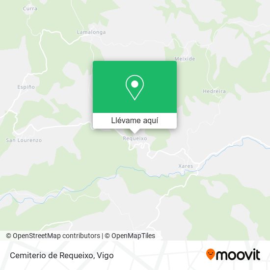 Mapa Cemiterio de Requeixo