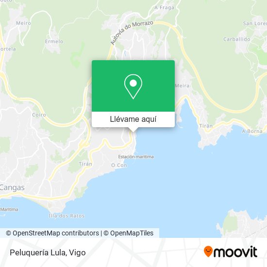 Mapa Peluquería Lula