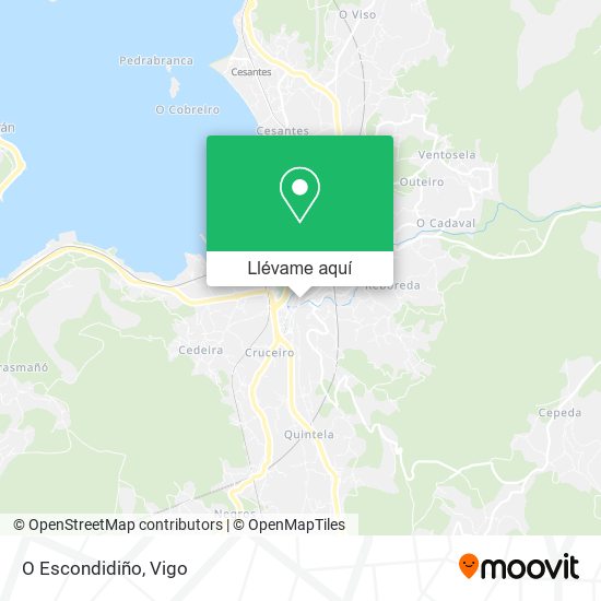 Mapa O Escondidiño