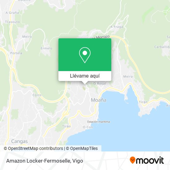 Mapa Amazon Locker-Fermoselle