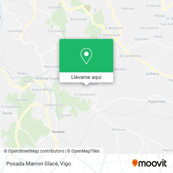Mapa Posada Marron Glacé