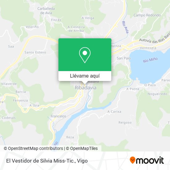 Mapa El Vestidor de Silvia Miss-Tic.