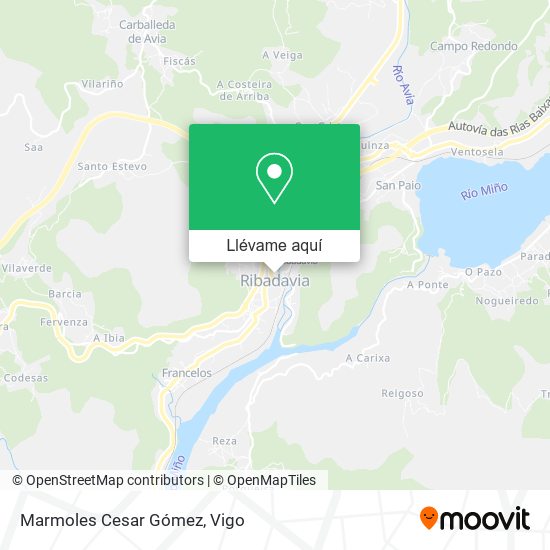Mapa Marmoles Cesar Gómez