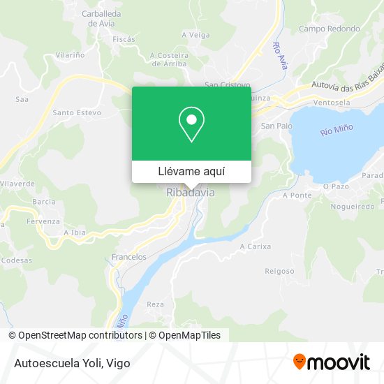 Mapa Autoescuela Yoli