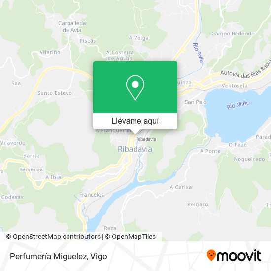 Mapa Perfumería Miguelez