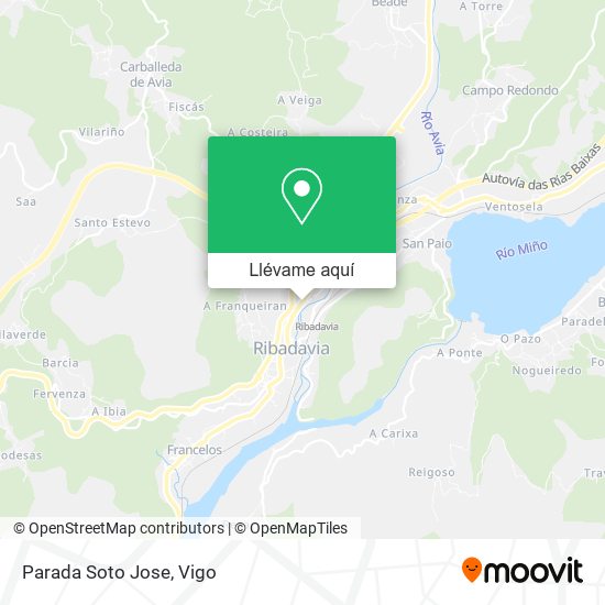 Mapa Parada Soto Jose