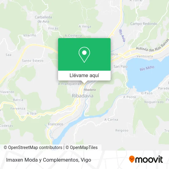 Mapa Imaxen Moda y Complementos