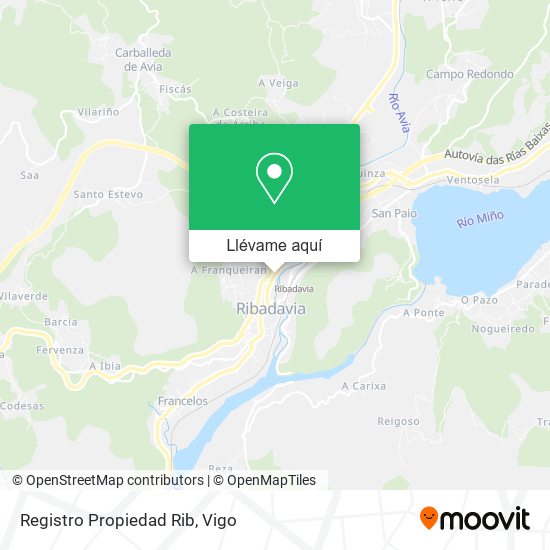 Mapa Registro Propiedad Rib