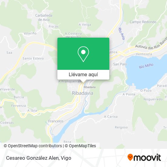 Mapa Cesareo González Alen