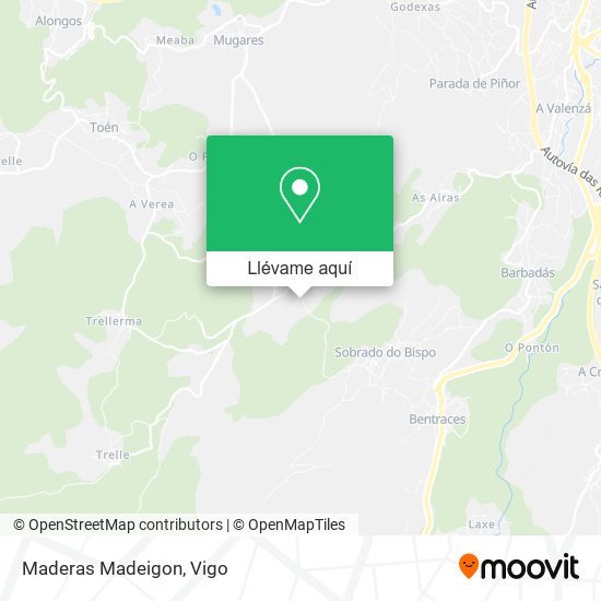 Mapa Maderas Madeigon