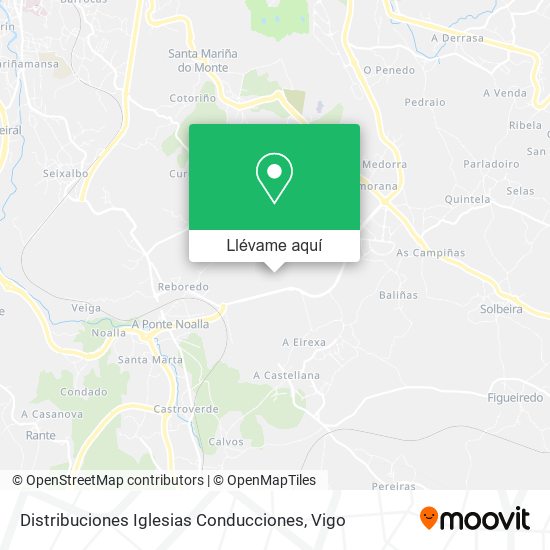 Mapa Distribuciones Iglesias Conducciones