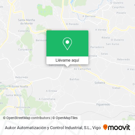 Mapa Aukor Automatización y Control Industrial, S.L.