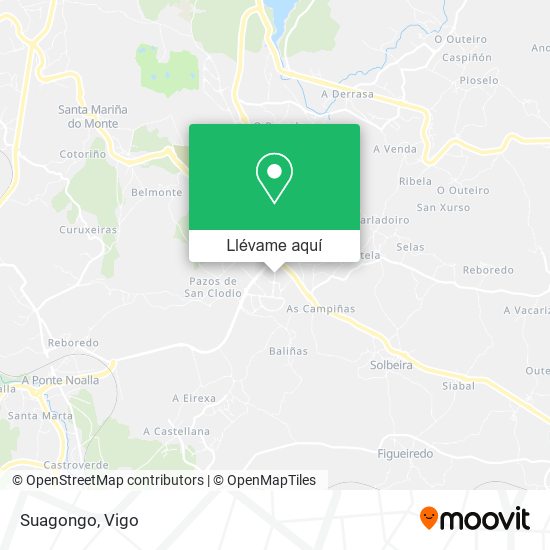 Mapa Suagongo