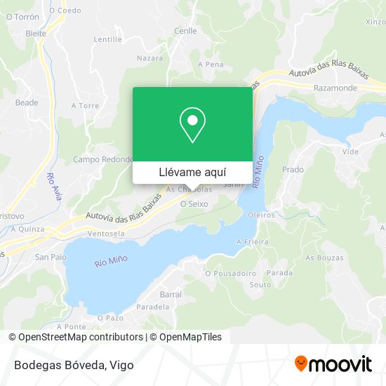 Mapa Bodegas Bóveda
