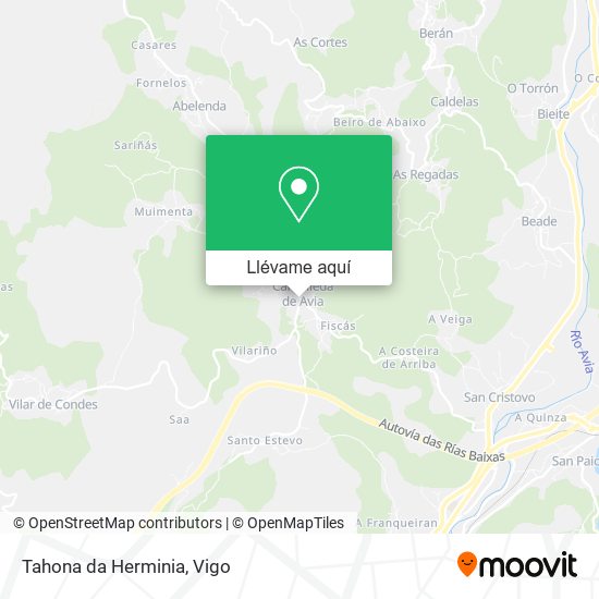 Mapa Tahona da Herminia