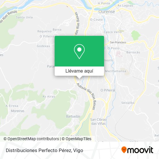 Mapa Distribuciones Perfecto Pérez