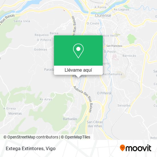 Mapa Extega Extintores