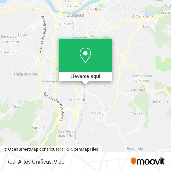 Mapa Rodi Artes Graficas