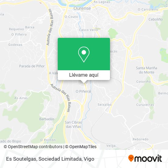 Mapa Es Soutelgas, Sociedad Limitada