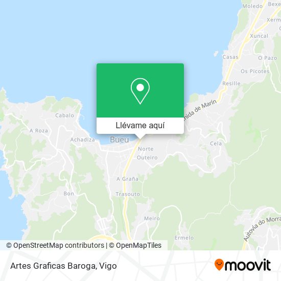 Mapa Artes Graficas Baroga