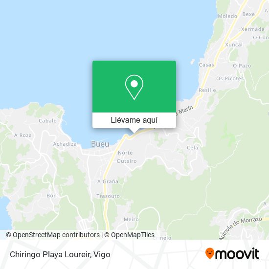 Mapa Chiringo Playa Loureir