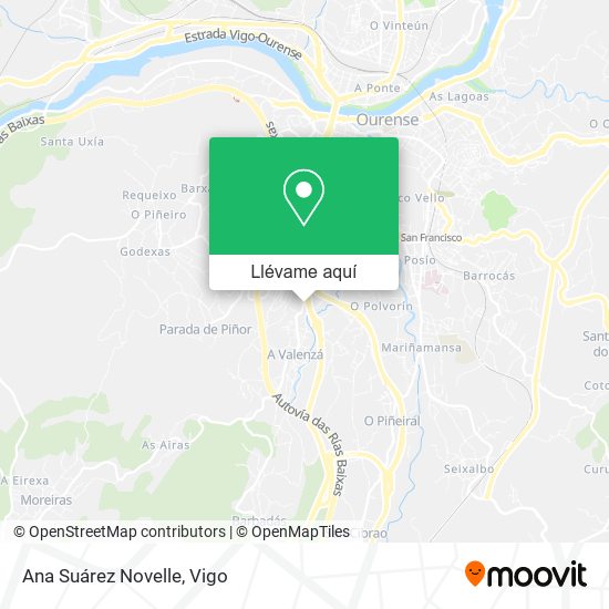 Mapa Ana Suárez Novelle
