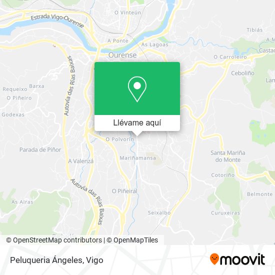 Mapa Peluqueria Ángeles