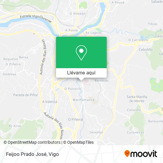 Mapa Feijoo Prado José