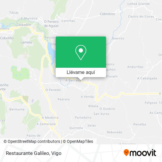 Mapa Restaurante Galileo