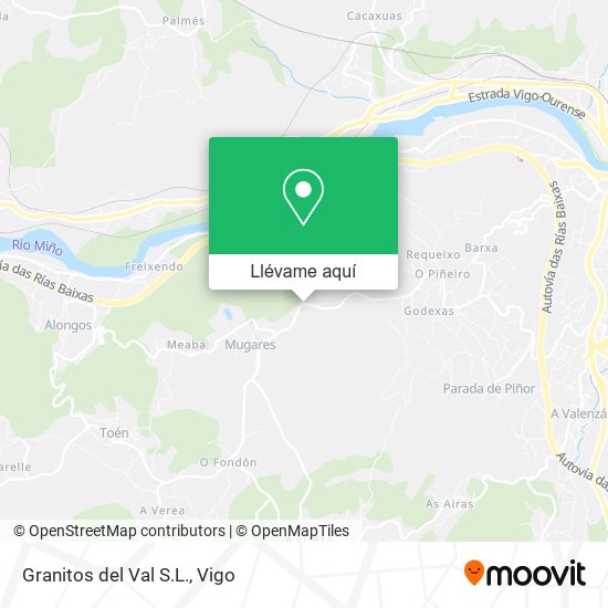 Mapa Granitos del Val S.L.