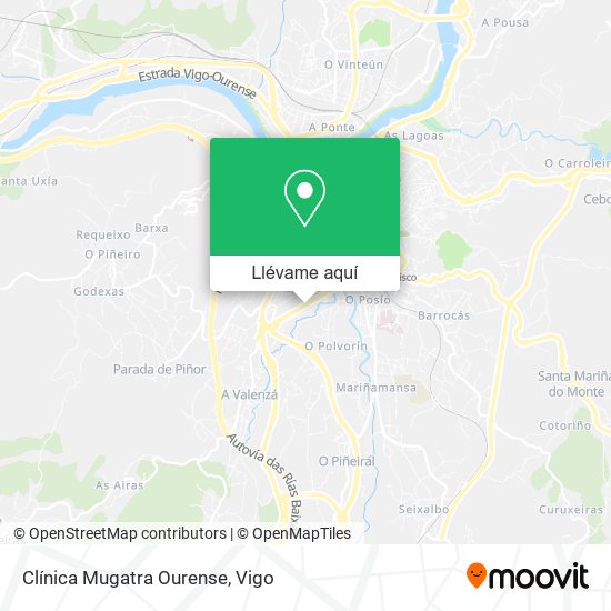 Mapa Clínica Mugatra Ourense