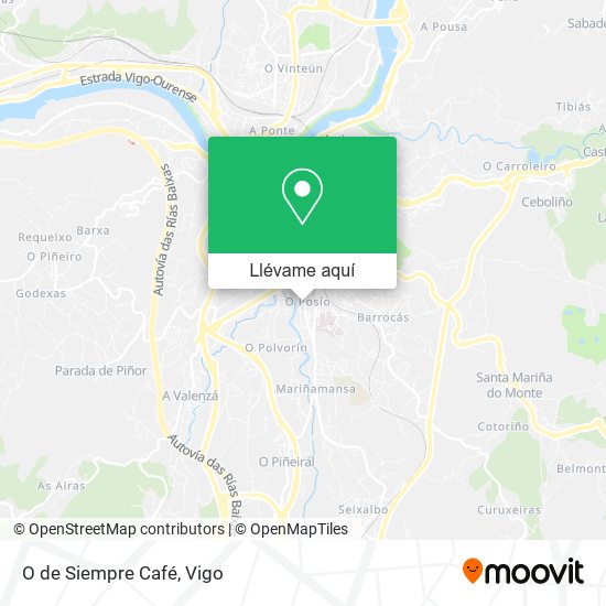 Mapa O de Siempre Café