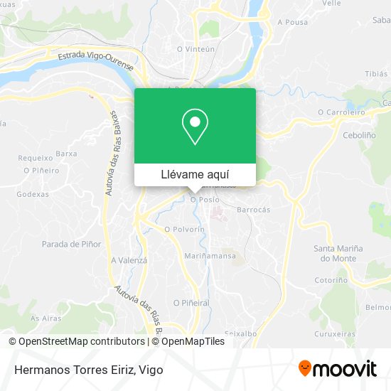 Mapa Hermanos Torres Eiriz