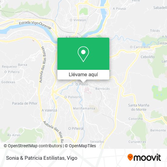 Mapa Sonia & Patricia Estilistas