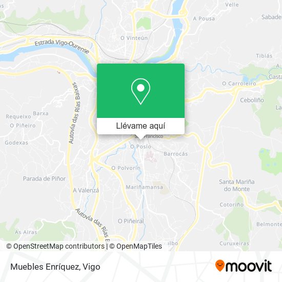 Mapa Muebles Enríquez