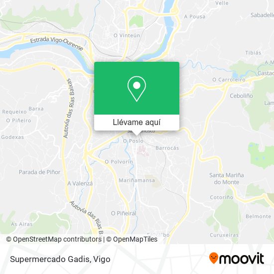 Mapa Supermercado Gadis