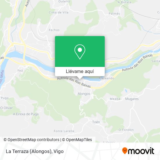 Mapa La Terraza (Alongos)