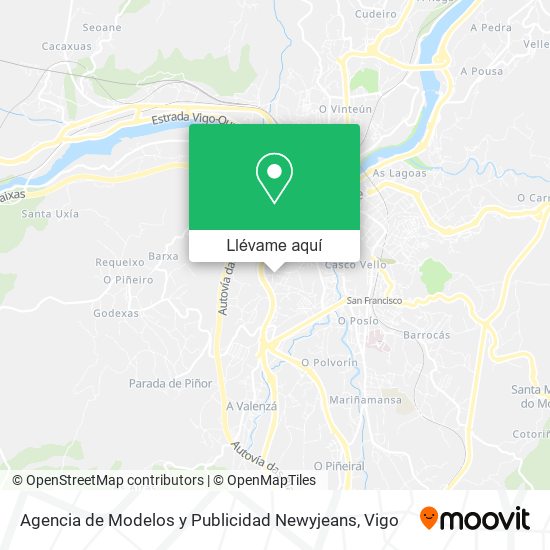 Mapa Agencia de Modelos y Publicidad Newyjeans