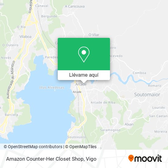 Mapa Amazon Counter-Her Closet Shop