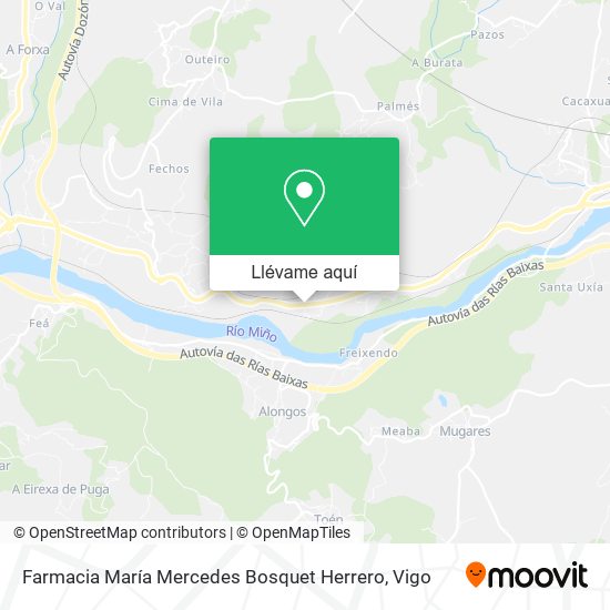 Mapa Farmacia María Mercedes Bosquet Herrero