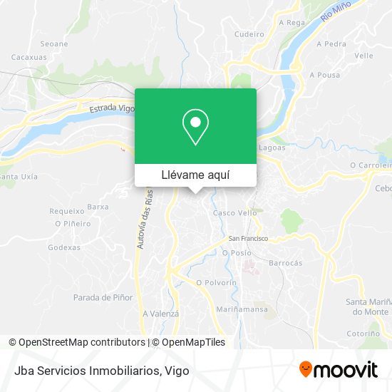 Mapa Jba Servicios Inmobiliarios