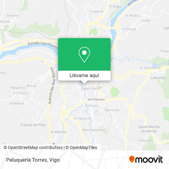Mapa Peluquería Torres