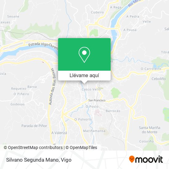 Mapa Silvano Segunda Mano