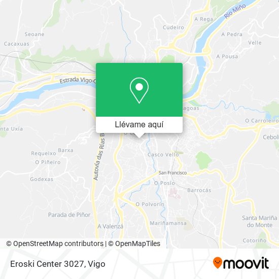 Mapa Eroski Center 3027