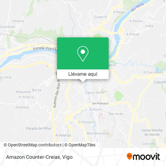Mapa Amazon Counter-Creias