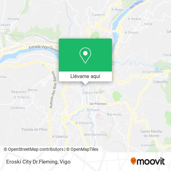Mapa Eroski City Dr.Fleming