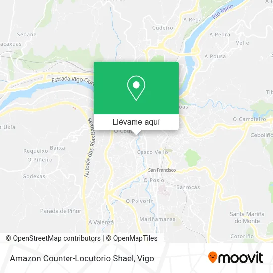Mapa Amazon Counter-Locutorio Shael