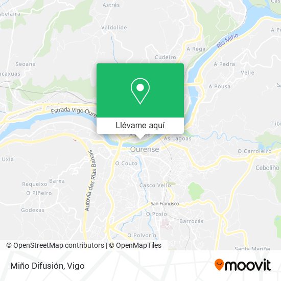 Mapa Miño Difusión